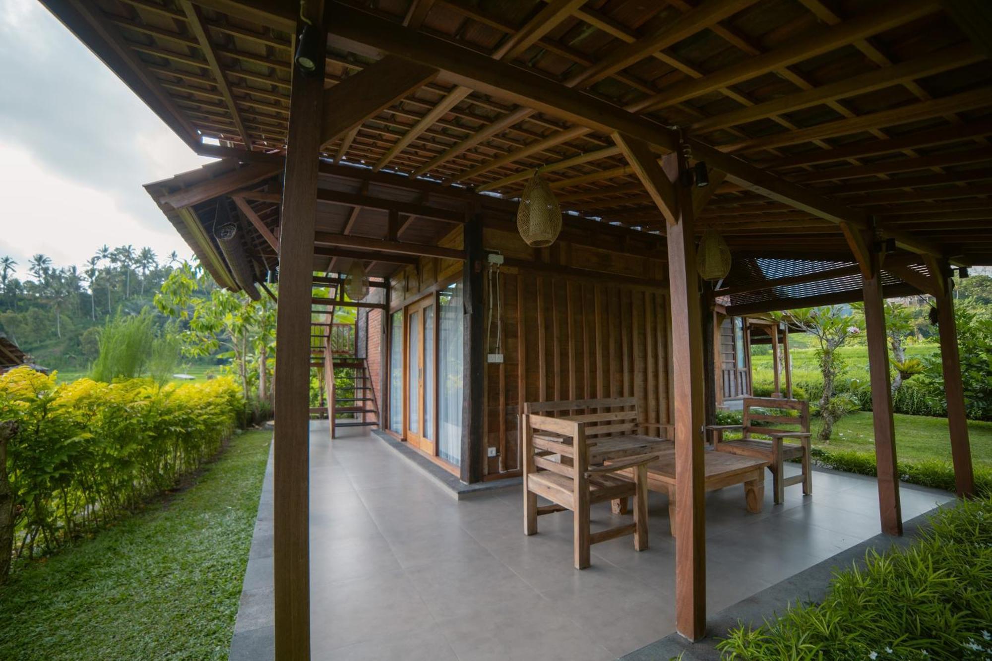 Kubu Sakian Villa Silebeng Bagian luar foto