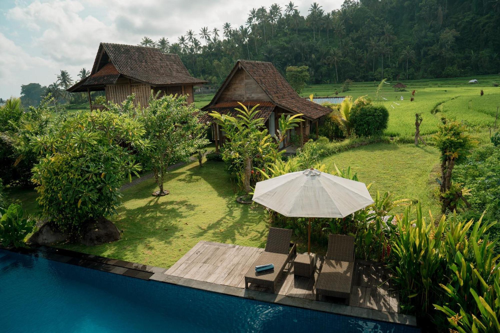 Kubu Sakian Villa Silebeng Bagian luar foto