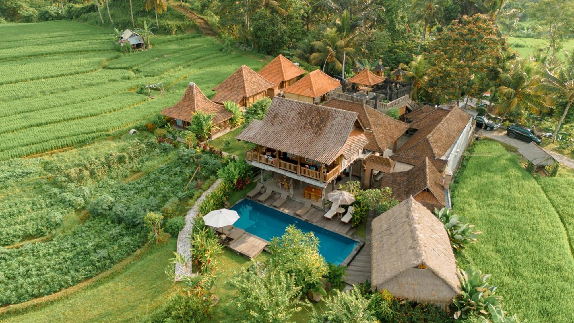 Kubu Sakian Villa Silebeng Bagian luar foto
