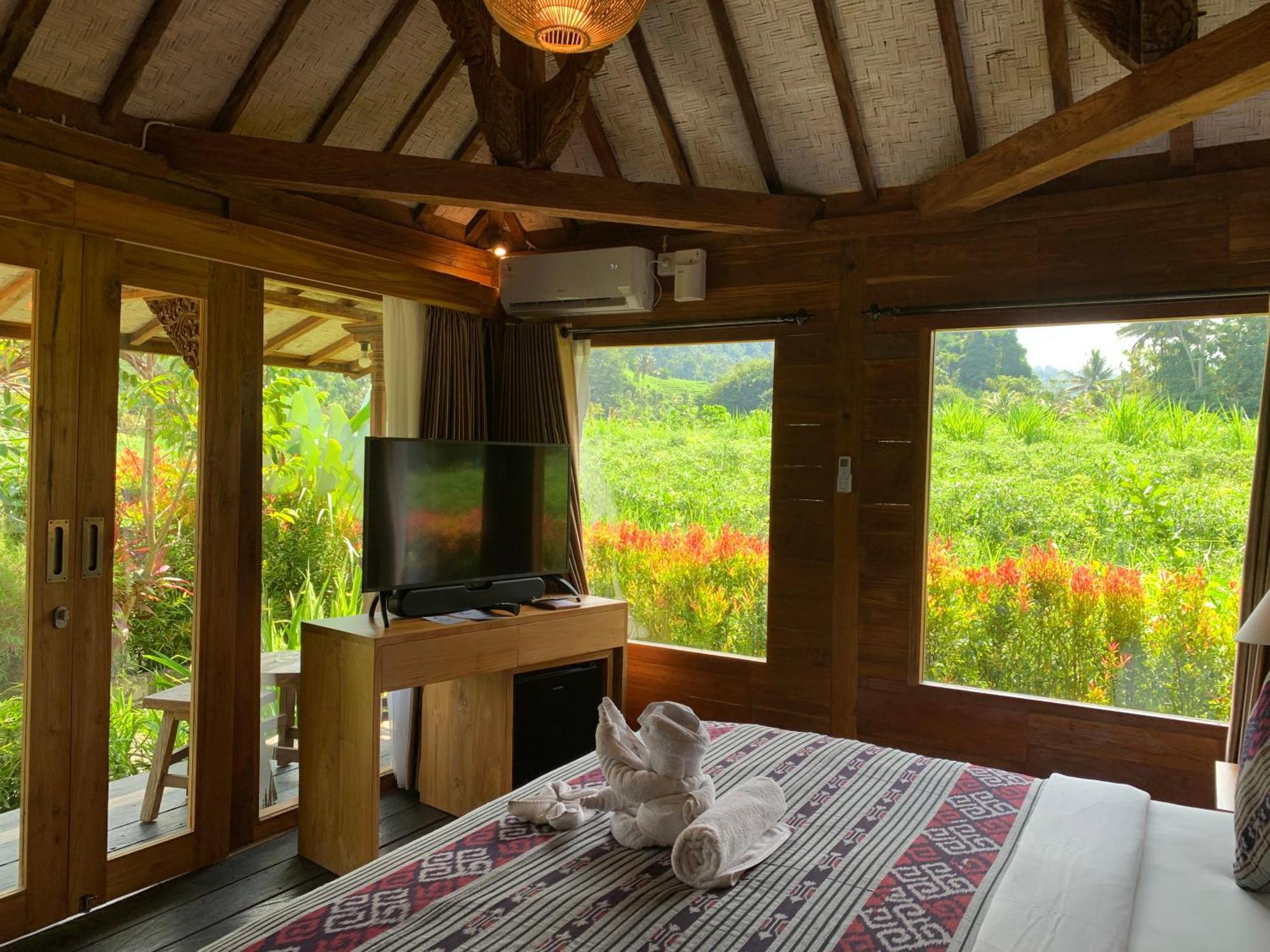Kubu Sakian Villa Silebeng Bagian luar foto