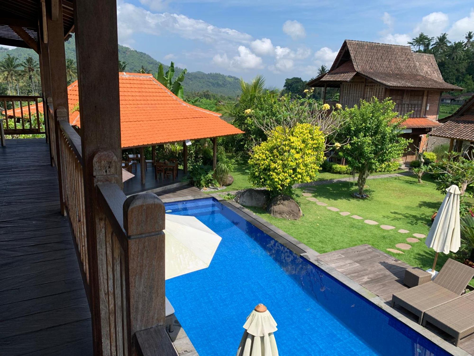 Kubu Sakian Villa Silebeng Bagian luar foto